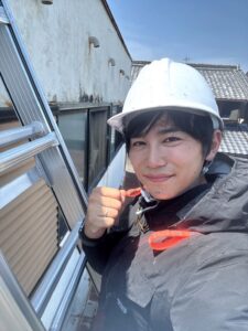 雨漏り原因部笠木板金シール工事 担当者